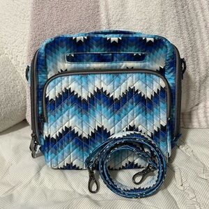 Lug Ranger Crossbody Blue Mountains Pattern EUC Used once